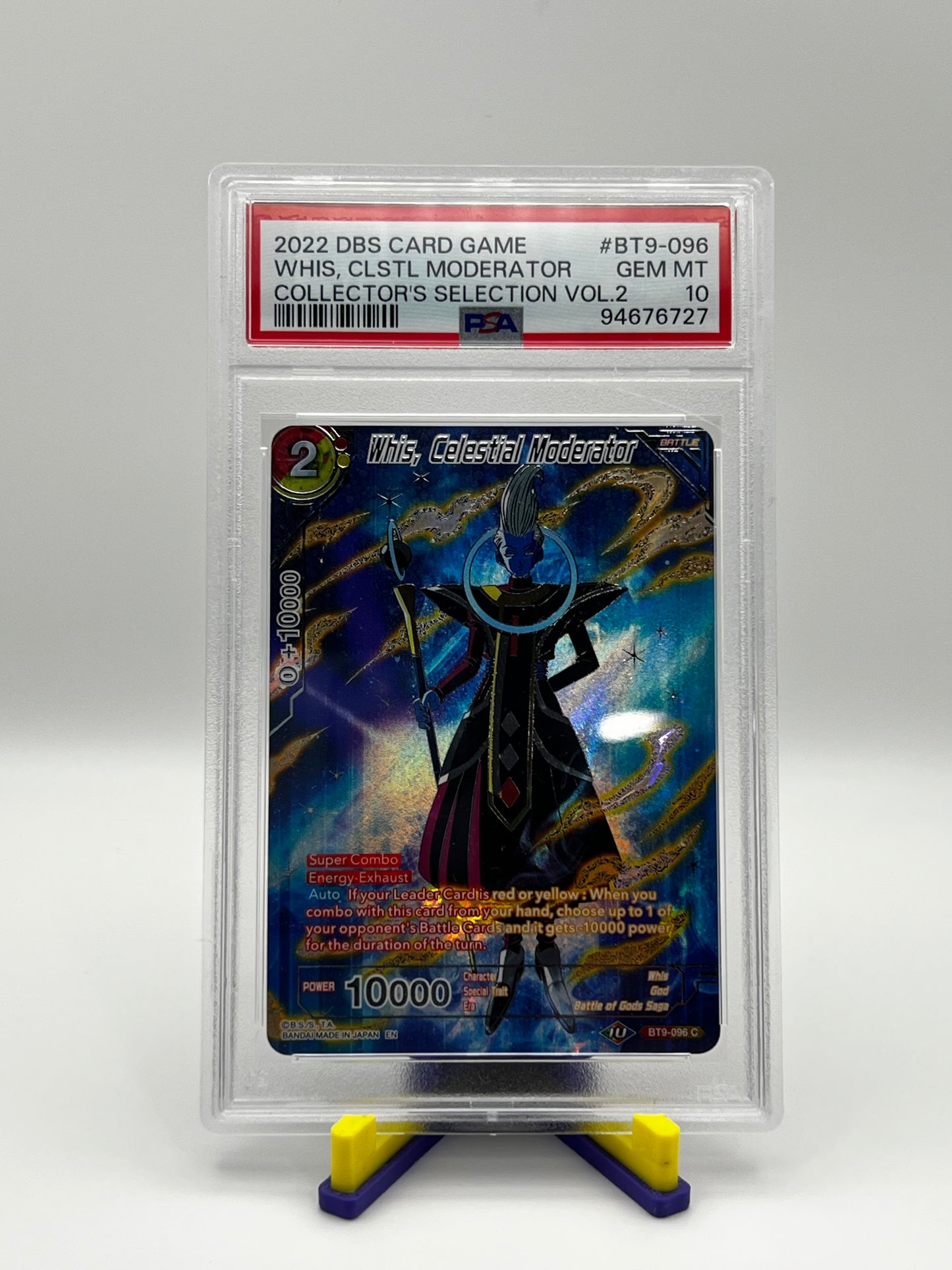 PSA 10 Whis Celestial Moderator