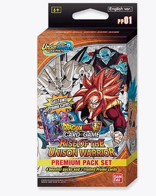 Dbs Rise of the Unison Warrior Premuim Pack Set