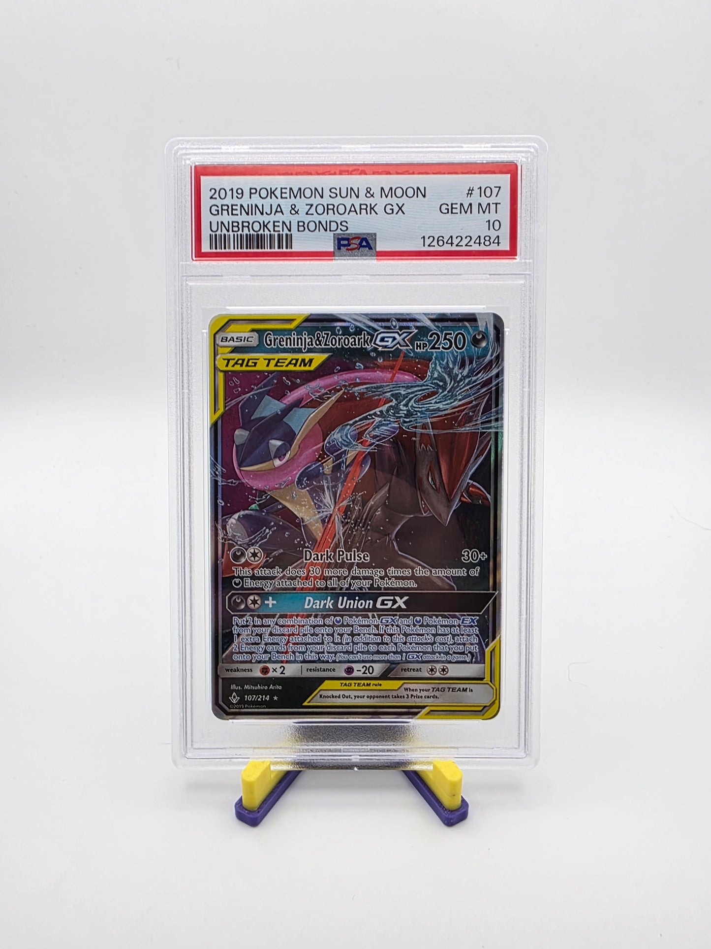 Greninja & Zoroark PSA 10