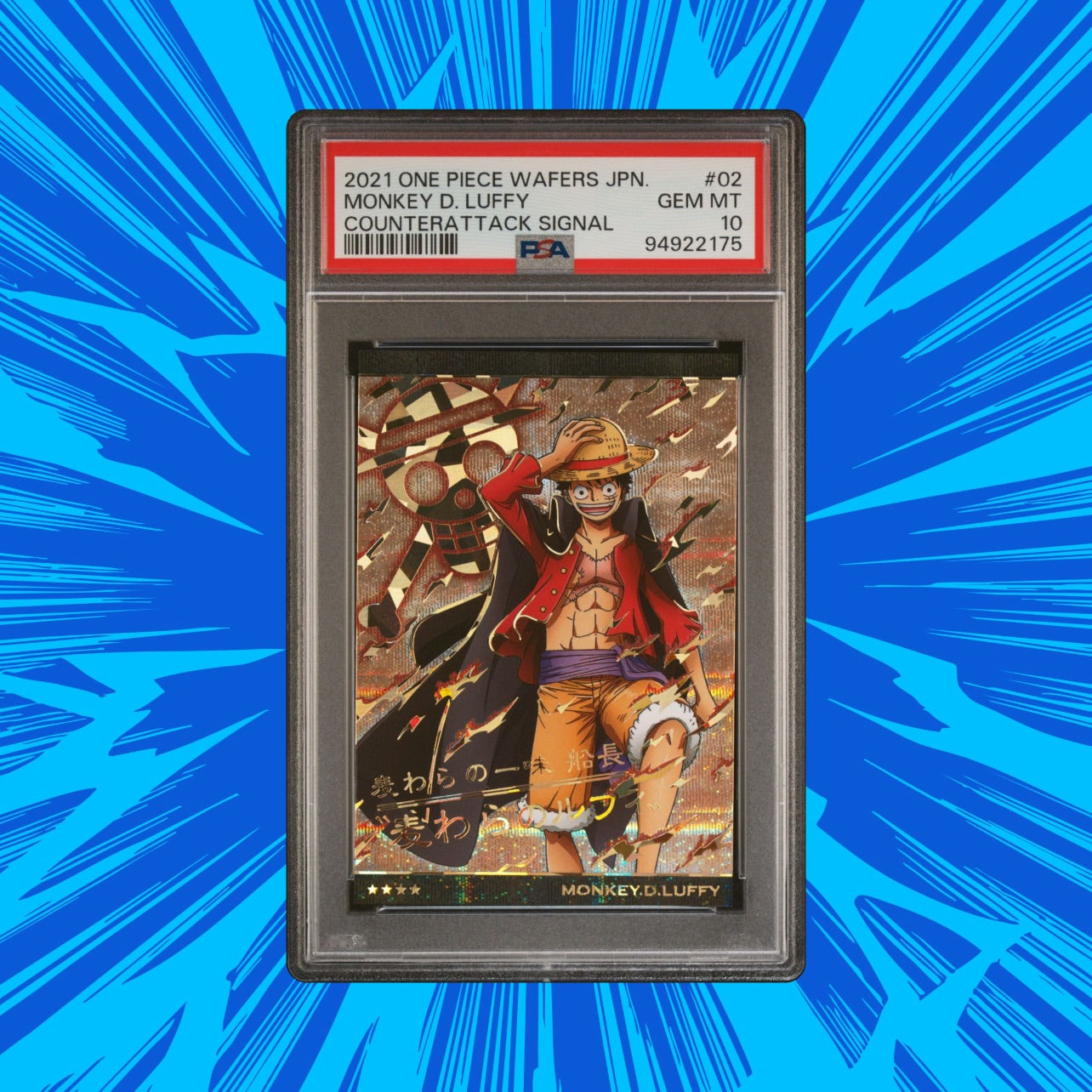Psa 10 Luffy JP Wafer 2021