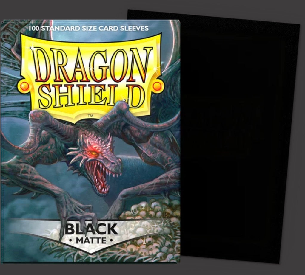 Dragon shield black matte