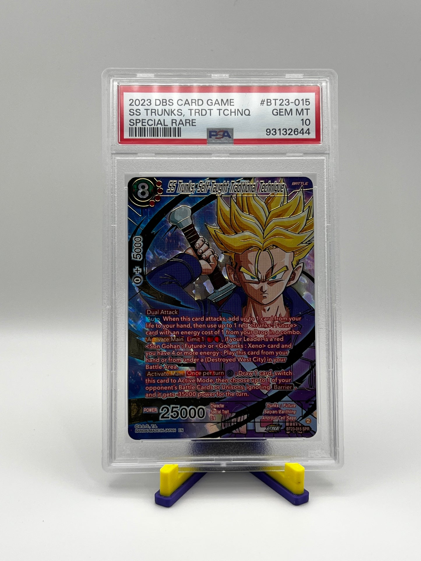 PSA 10 SS Trunks Self Taught Traditional Technique