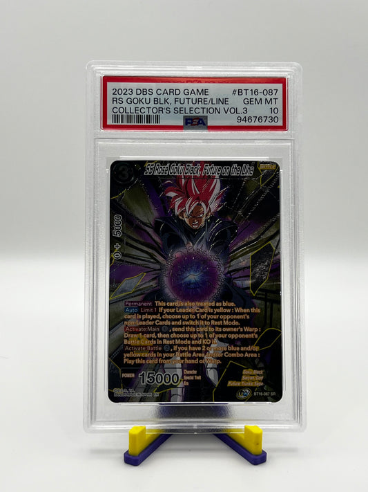 PSA 10 SS Rosé Goku Black SPR