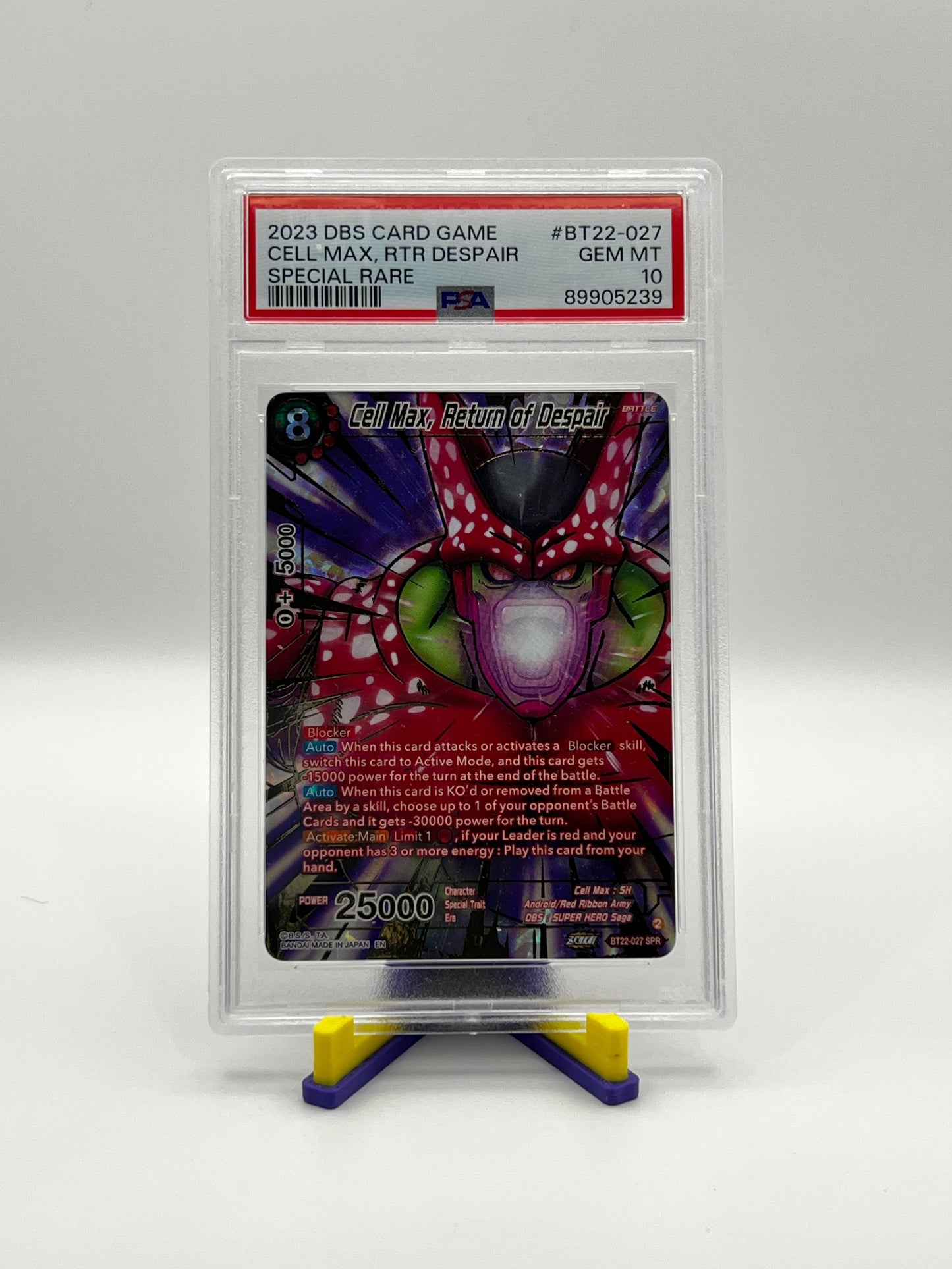 PSA 10 Cell Max Return Of Despair SPR