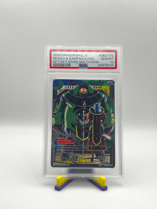 PSA 10 Mosco and Kampari Universe 3 DAR