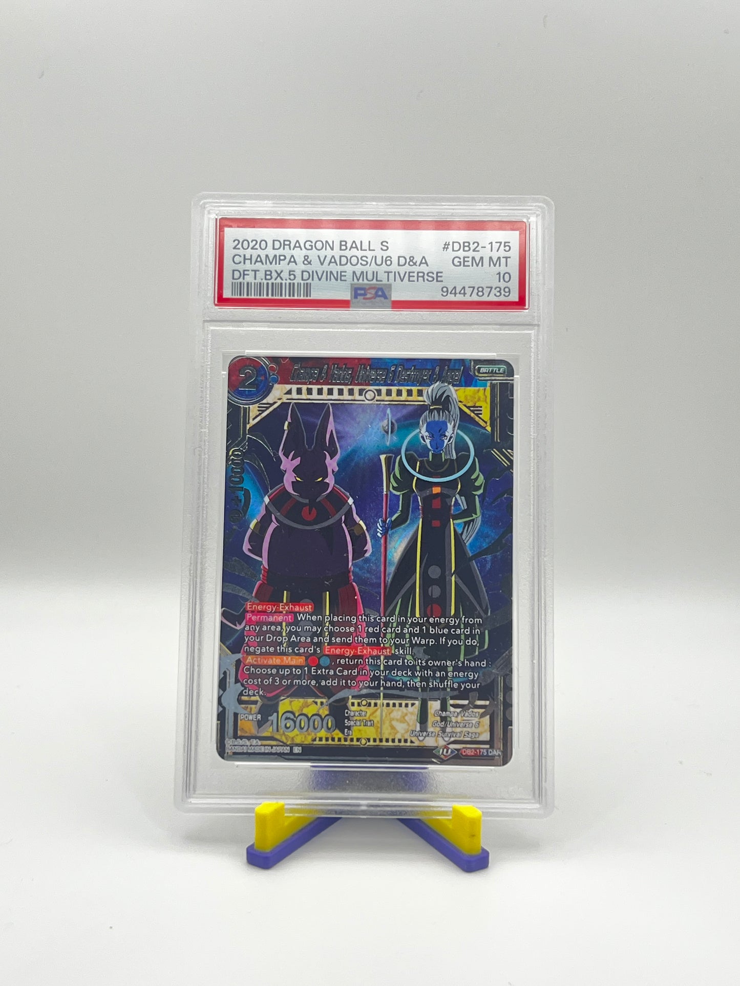 PSA 10 Champa and Vados Universe 6 DAR