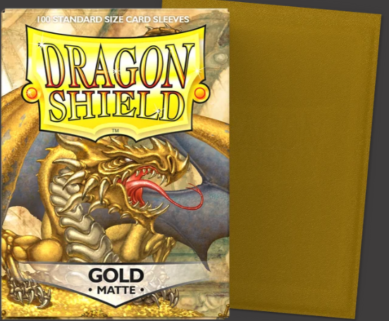 Dragon Shield Gold Matte