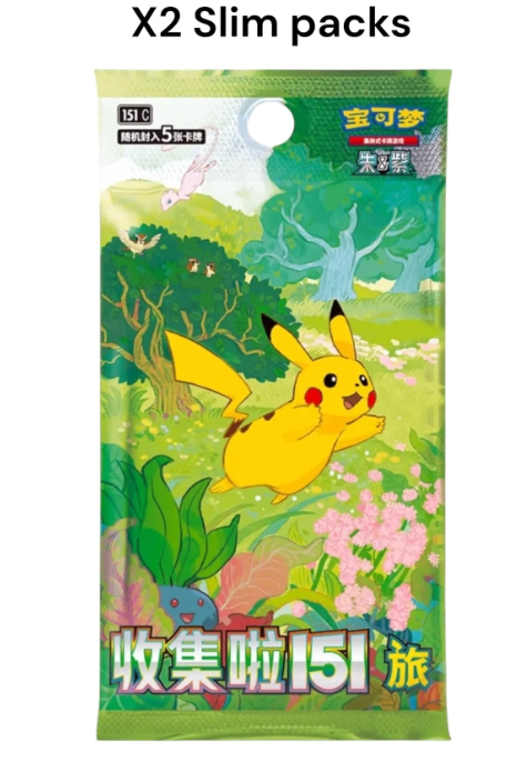 Pokémon TCG: Dream Collection 151 Figure Blind Box - Simplified Chinese