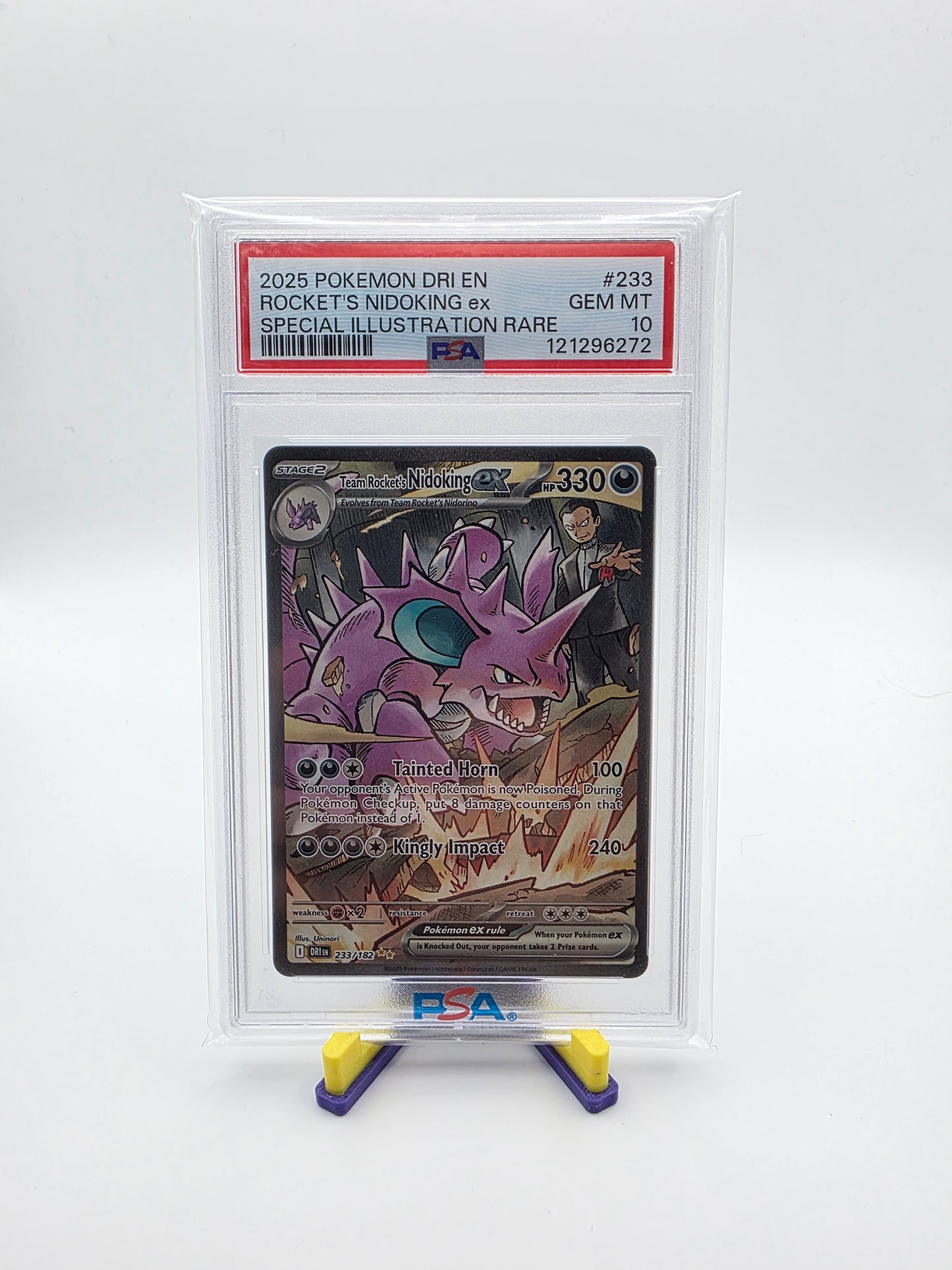 Team Rockets Nidoking PSA 10