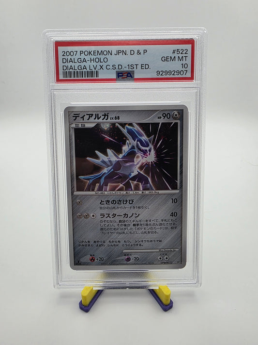 Dialga #522 1st Edition PSA 10