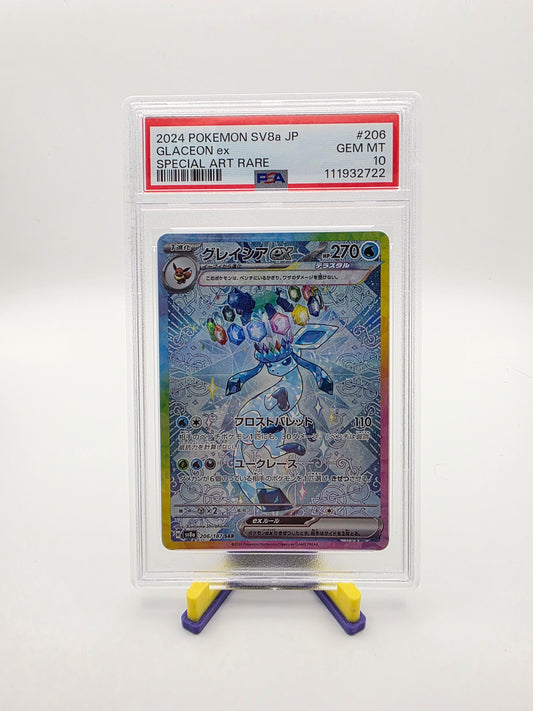 Glaceon ex #206 PSA 10
