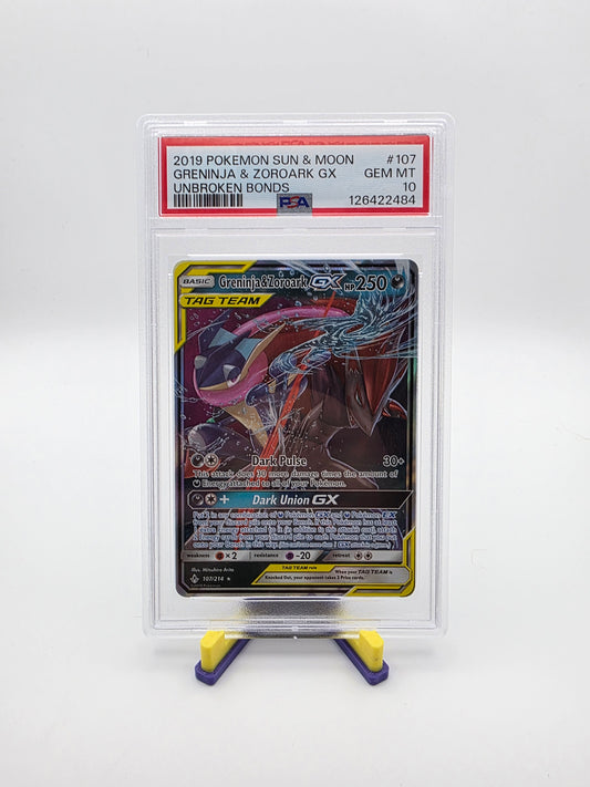 Greninja & Zoroark PSA 10